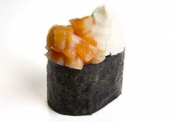 Суши с сыром и лососем